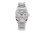 ROLEX Day-date Stainless Steel 2834 Automatic Movement 36*12.5MM Watch